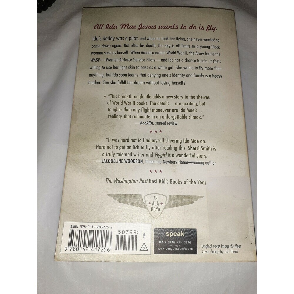 Flygirl - Paperback By Smith, Sherri L. Preowned Very Good - Picture 3 of 10